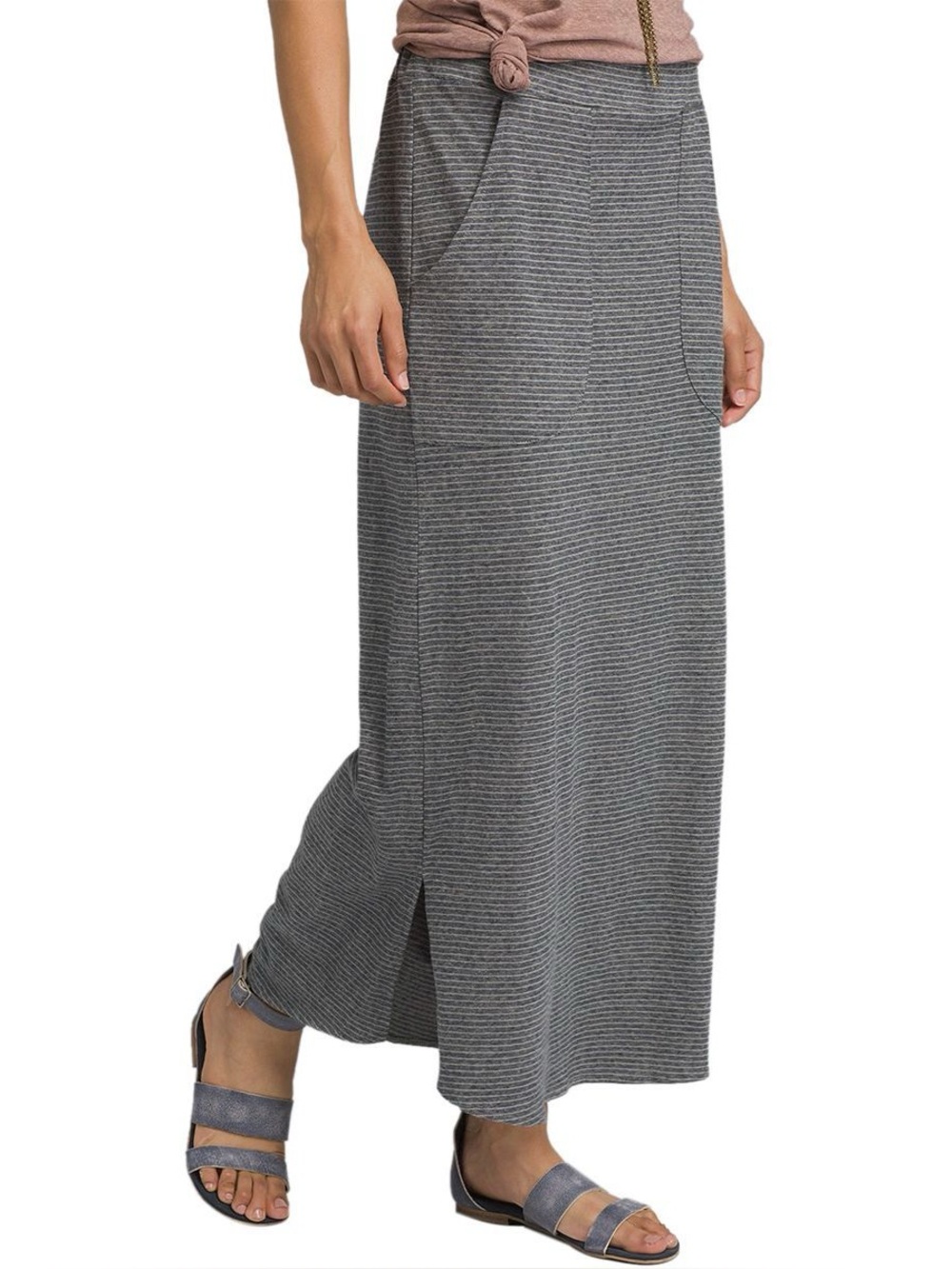 PrAna organic cotton and hemp maxi skirt